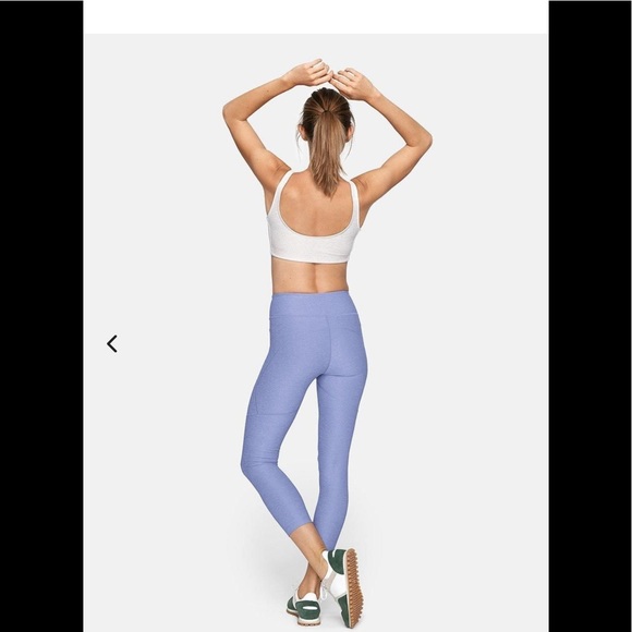 Outdoor Voices 3/4 Warmup Leggings in Lilac - Picture 3 of 7